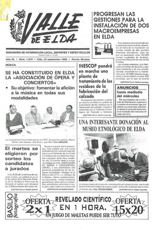 N&uacute;mero 1.974<span>29 de septiembre de 1995</span>