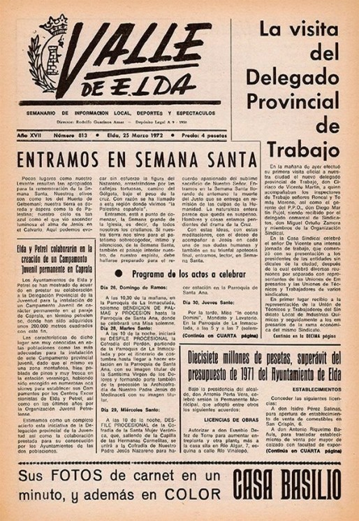 N&uacute;mero 0813<span>25 de marzo de 1972</span>