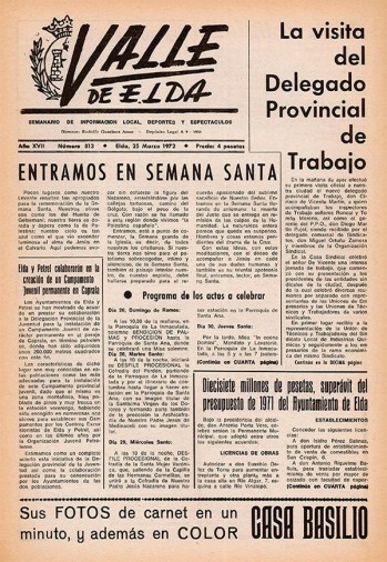 N&uacute;mero 0813 - 25 de marzo de 1972