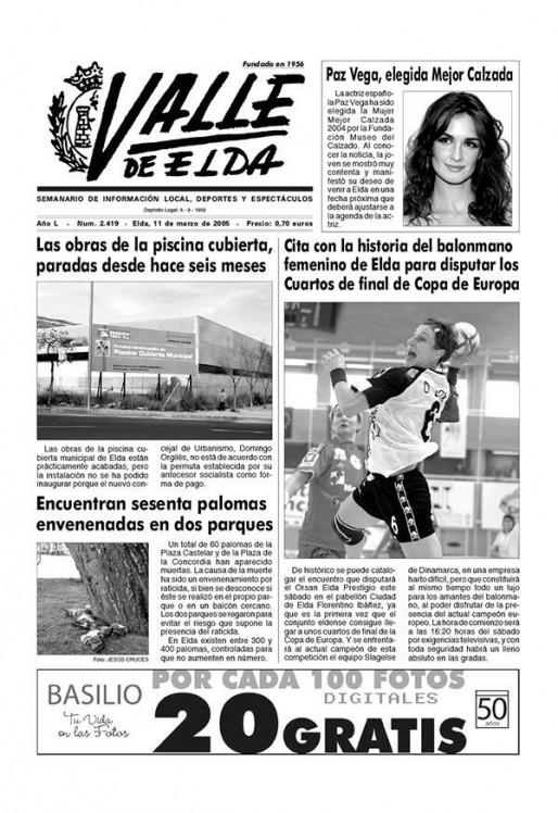 N&uacute;mero 2.419<span>11 de marzo de 2005</span>