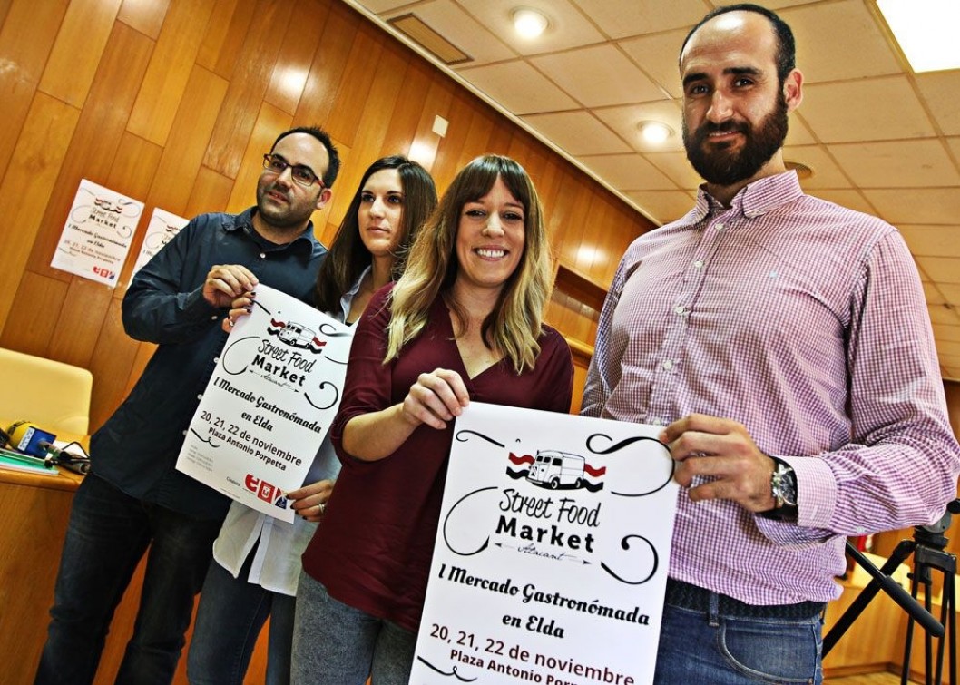 El primer mercado de gastronomía en la calle llega a Elda este mes como una alternativa de ocio El primer mercado de gastronomía en la calle llega a Elda este mes como una alternativa de ocio