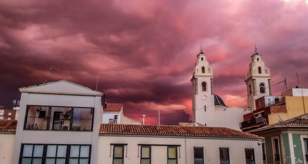 Atardecer otoñal de película en Elda y Petrer Atardecer otoñal de película en Elda y Petrer