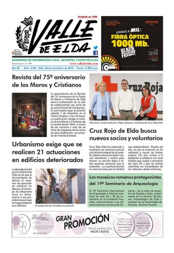 N&uacute;mero 3.051 - 29 de noviembre de 2019