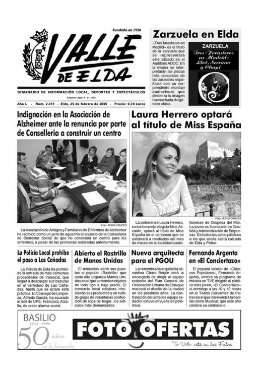 N&uacute;mero 2.417<span>24 de febrero de 2005</span>