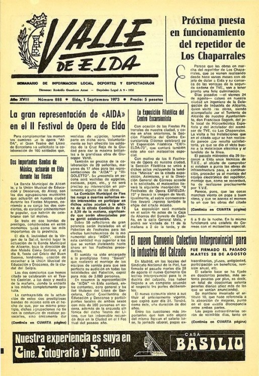 N&uacute;mero 0888<span>1 de septiembre de 1973</span>