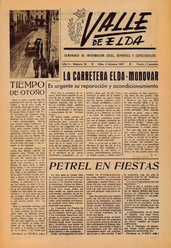 N&uacute;mero 0058 - 5 de octubre de 1957