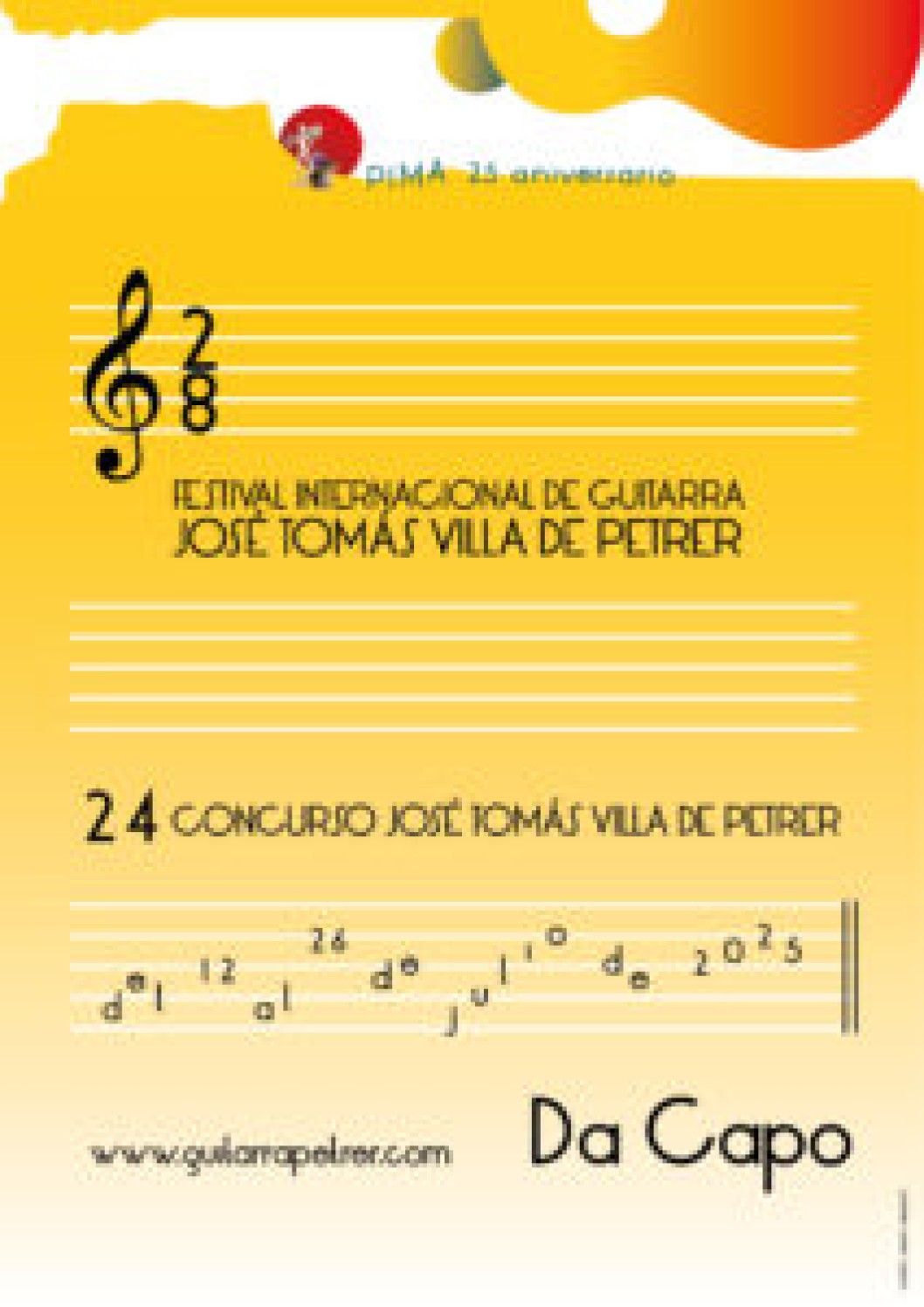 28º Festival Internacional de Guitarra José Tomás Villa de Petrer 28º Festival Internacional de Guitarra José Tomás Villa de Petrer