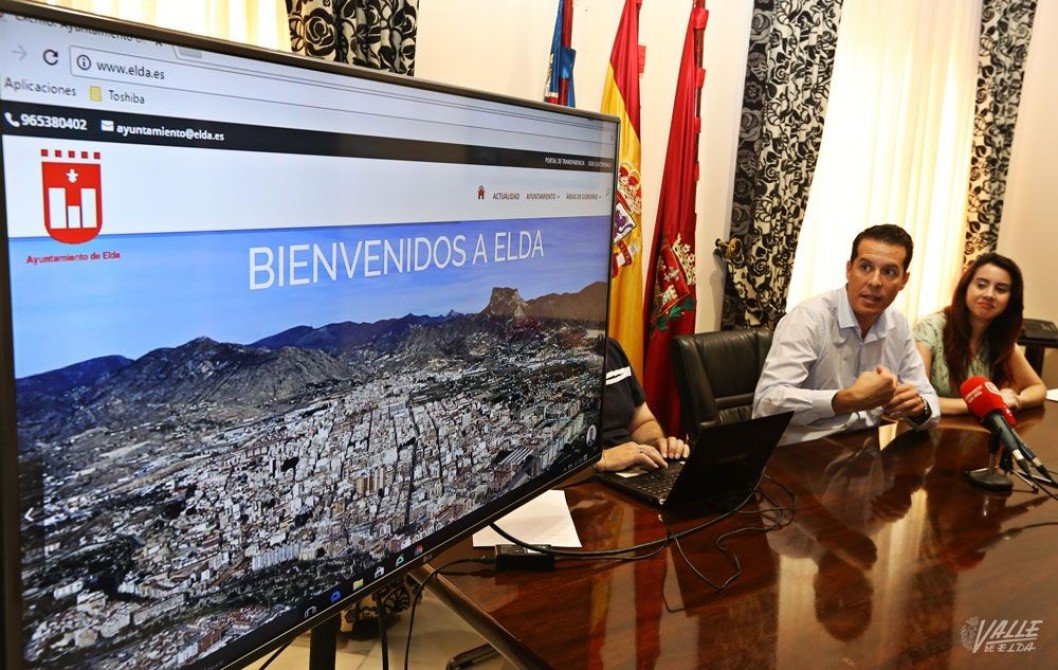 Elda estrena "una web del siglo XXI" Elda estrena "una web del siglo XXI"