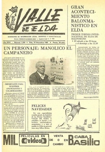 N&uacute;mero 1.310 - 19 de diciembre de 1981