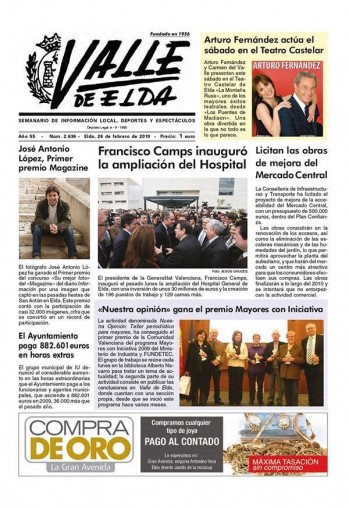 N&uacute;mero 2.636 - 26 de febrero de 2010