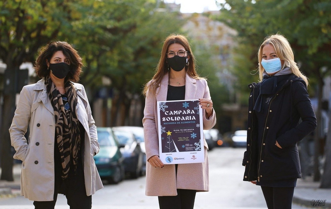 El PP lanza una campaña de recogida de alimentos para Cáritas El PP lanza una campaña de recogida de alimentos para Cáritas