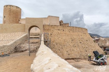 Elda se prepara para la siguiente fase de recuperaci&oacute;n del castillo