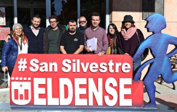 El Mercado Central dispone de un estand para inscribirse en la San Silvestre eldense