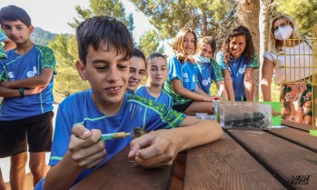 Los j&oacute;venes de Petrer aprenden a amar la naturaleza