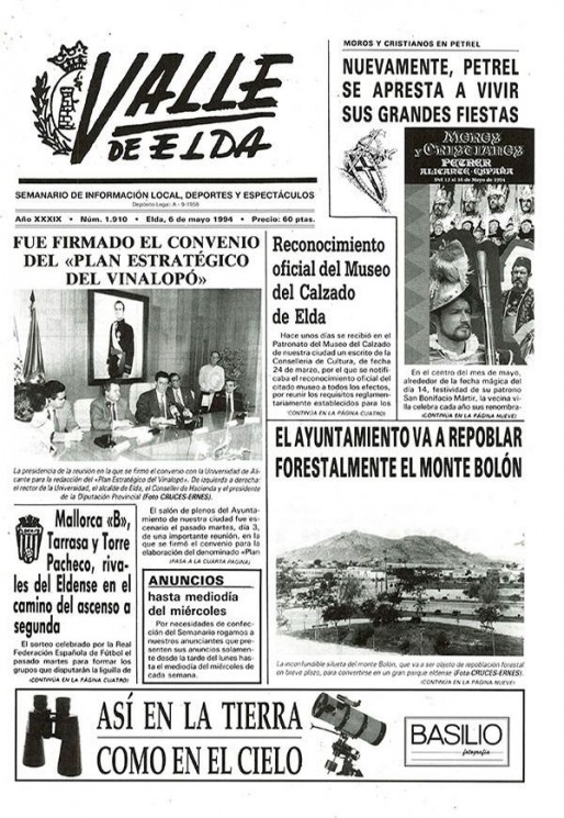 N&uacute;mero 1.910<span>6 de  mayo de 1994</span>