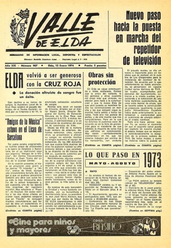 N&uacute;mero 0907 - 12 de enero de 1974