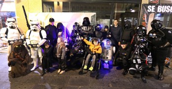 El lado oscuro de la Fuerza de Star Wars recauda fondos para el peque&ntilde;o Joel en Elda