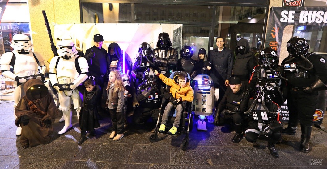 El lado oscuro de la Fuerza de Star Wars recauda fondos para el pequeño Joel en Elda El lado oscuro de la Fuerza de Star Wars recauda fondos para el pequeño Joel en Elda