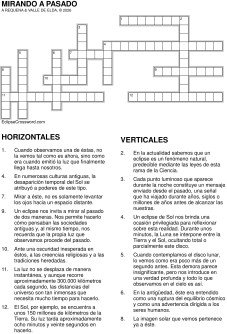 Mirando al pasado