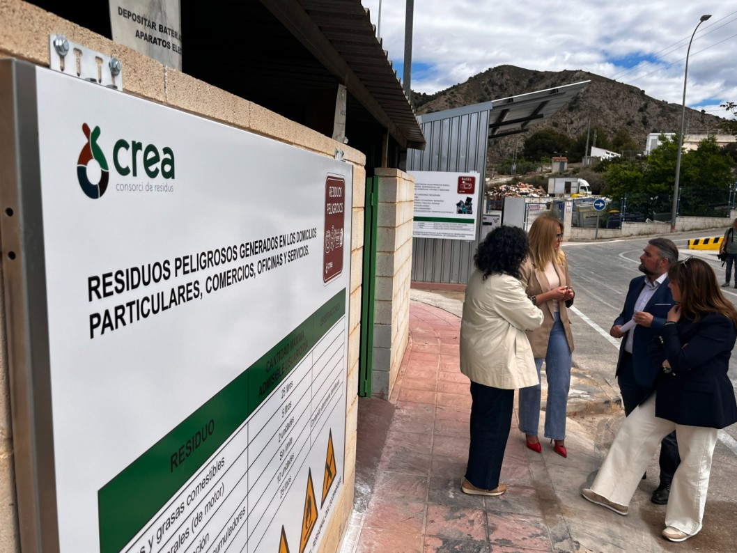El Consorcio CREA mejora su ecoparque de Cuatro Vientos en Petrer El Consorcio CREA mejora su ecoparque de Cuatro Vientos en Petrer