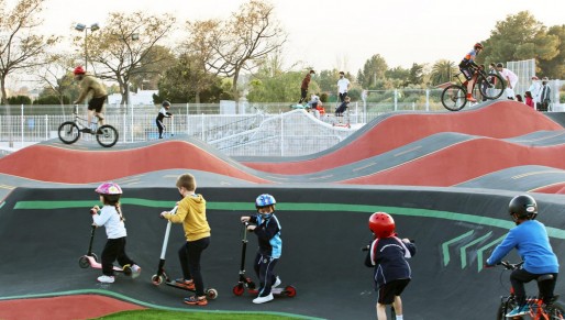 Elda ya disfruta de su pumptrack