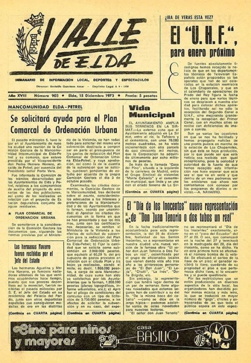 N&uacute;mero 0903<span>15 de diciembre de 1973</span>