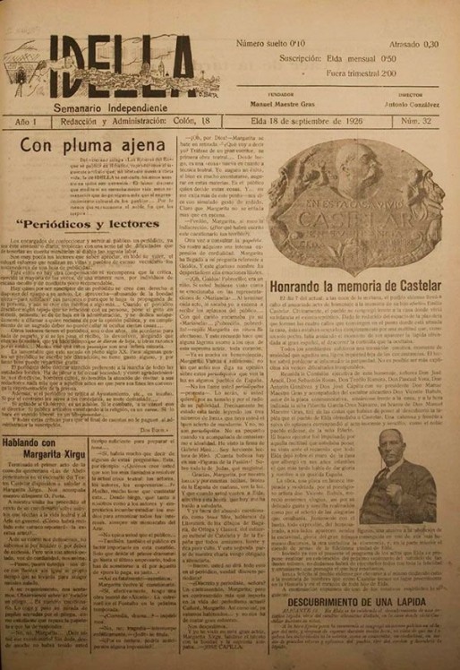 Idella n&ordm; 032<span>A&ntilde;o 1926</span>
