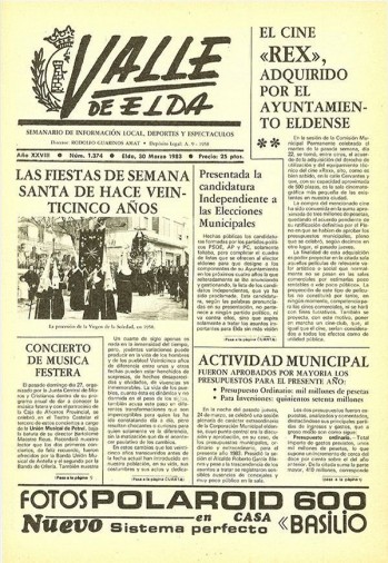 N&uacute;mero 1.374 - 30 de marzo de 1983