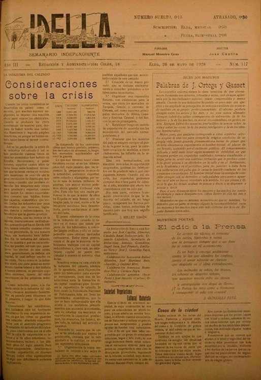 Idella n&ordm; 117<span>A&ntilde;o 1928</span>