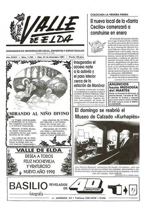 N&uacute;mero 1.795<span>27 de diciembre de 1991</span>