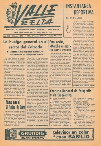 N&uacute;mero 1.094 - 27 de agosto de 1977