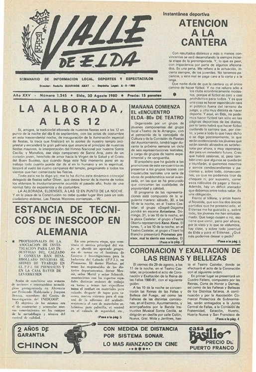N&uacute;mero 1.245<span>30 de agosto de 1980</span>
