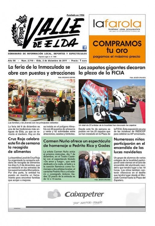 N&uacute;mero 2.710<span>2 de diciembre de 2011</span>
