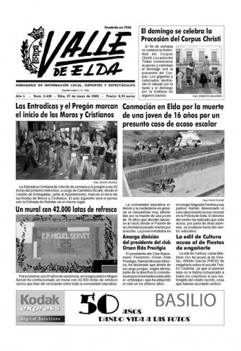 N&uacute;mero 2.430 - 27 de mayo de 2005