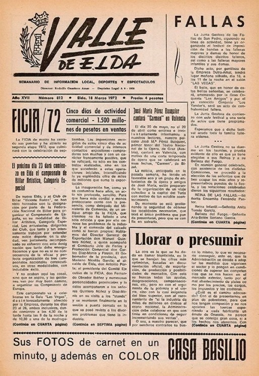 N&uacute;mero 0812<span>18 de marzo de 1972</span>