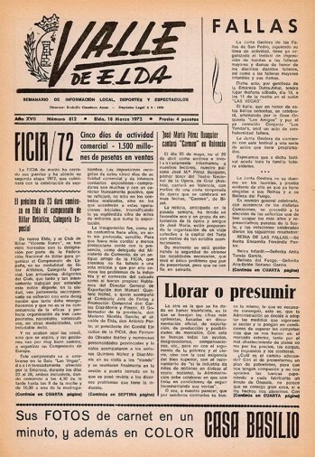 N&uacute;mero 0812 - 18 de marzo de 1972