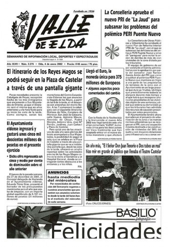 N&uacute;mero 2.275 - 4 de enero de 2002