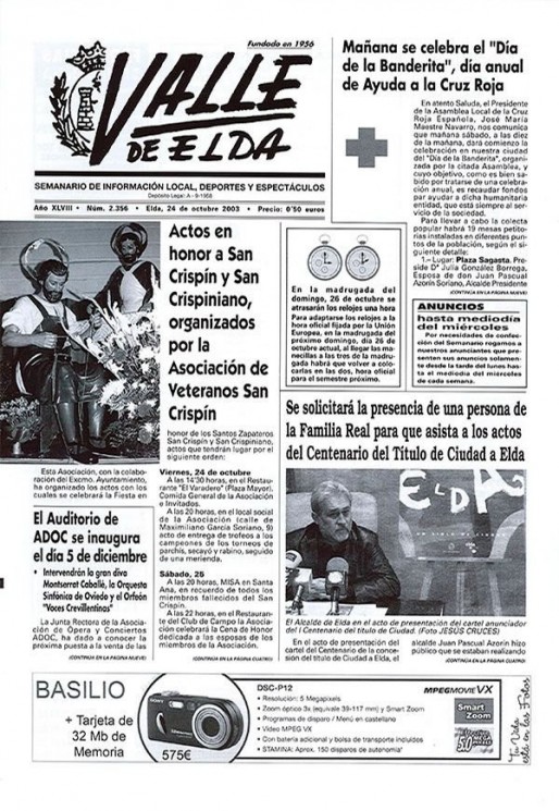 N&uacute;mero 2.356 <span>24 de octubre de 2003</span>