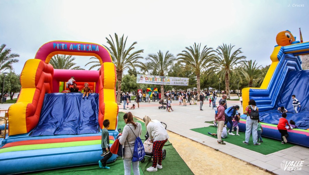 Vuelve DivertiElda con diferentes juegos infantiles en el Sector 9 Vuelve DivertiElda con diferentes juegos infantiles en el Sector 9