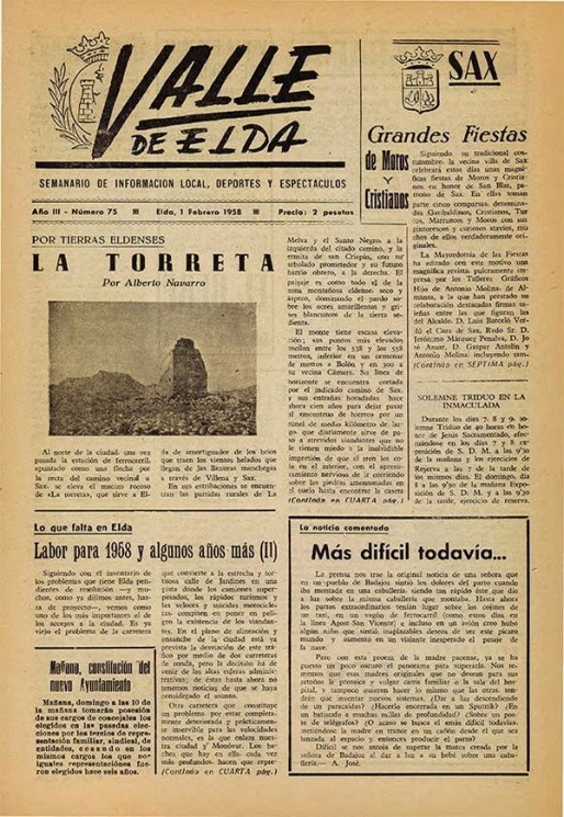 N&uacute;mero 0075<span>1 de febrero de 1958</span>