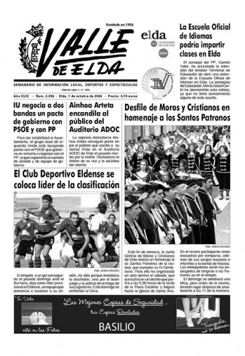 N&uacute;mero 2.396 - 1 de octubre de 2004