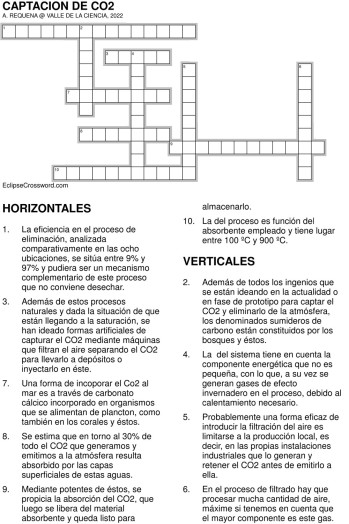 Competici&oacute;n por la captaci&oacute;n del CO2