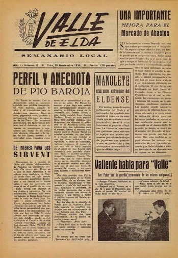N&uacute;mero 0011 - 10 de noviembre de 1956