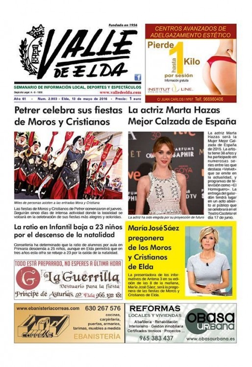 N&uacute;mero 2.903<span>13 de mayo de 2016</span>