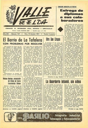 N&uacute;mero 0947 - 19 de octubre de 1974