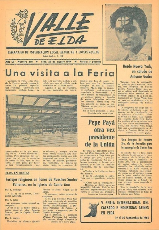 N&uacute;mero 0418<span>29 de agosto de 1964</span>