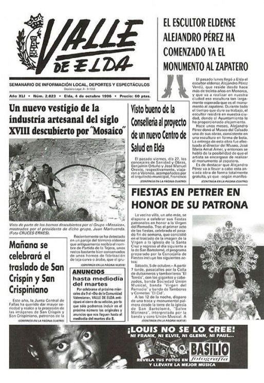 N&uacute;mero 2.023<span>4 de octubre de 1996</span>