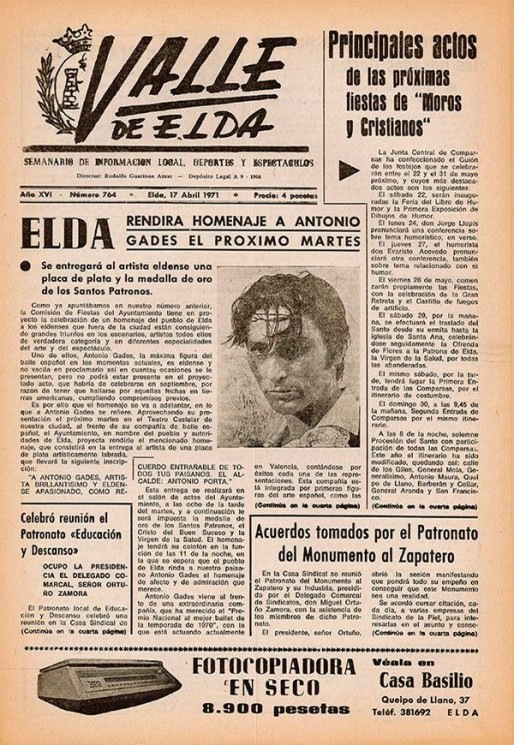N&uacute;mero 0764<span>17 de abril de 1971</span>