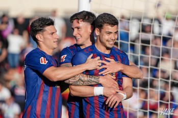La esperanza por la permanencia vuelve al Nuevo Pepico Amat con la victoria ante el D&eacute;por (2-0)