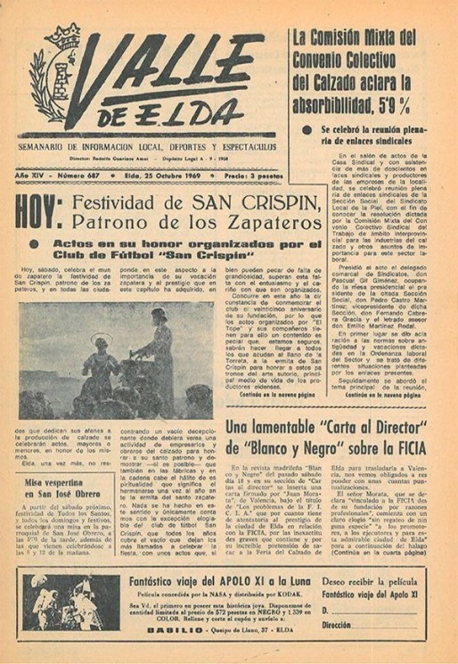 N&uacute;mero 0687<span>25 de octubre de 1969</span>